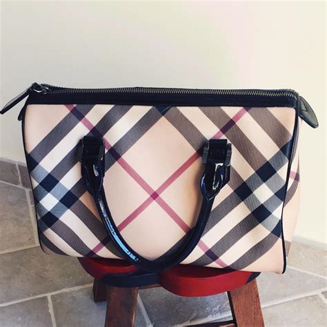 borsa burberry bauletto originale